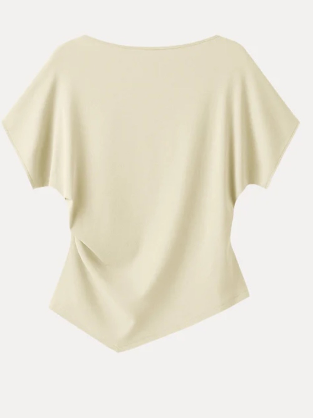 NWT OGL Women's Short Sleeve Top in Beige SU09